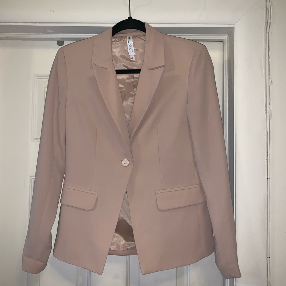 Light Pink Blazer by Mural